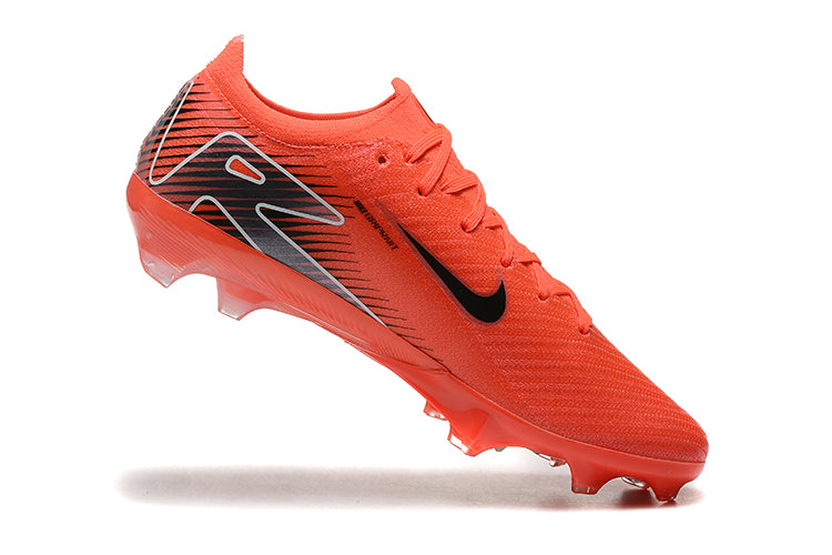 Air Zoom Peach and Black Soccer boot