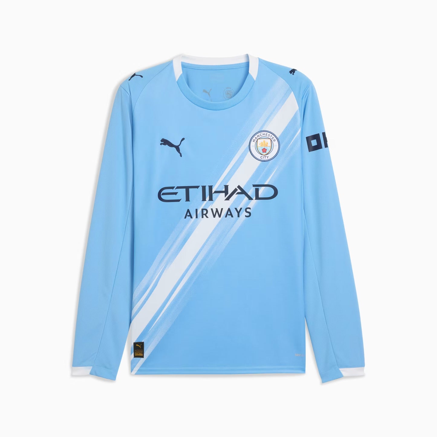 Manchester City 25/26 Home Jersey - Long Sleeve