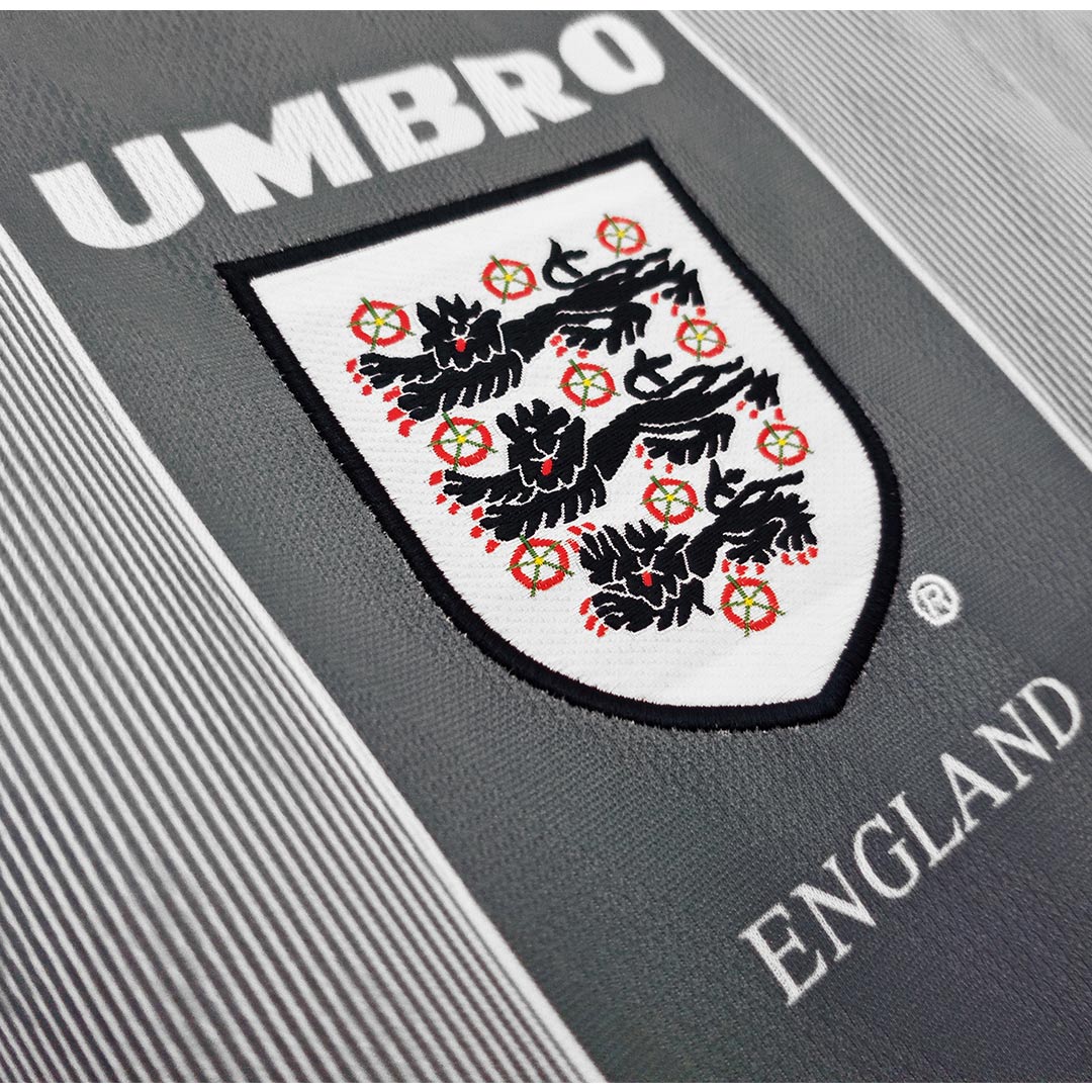 England 1996 Long Sleeves Away Jersey