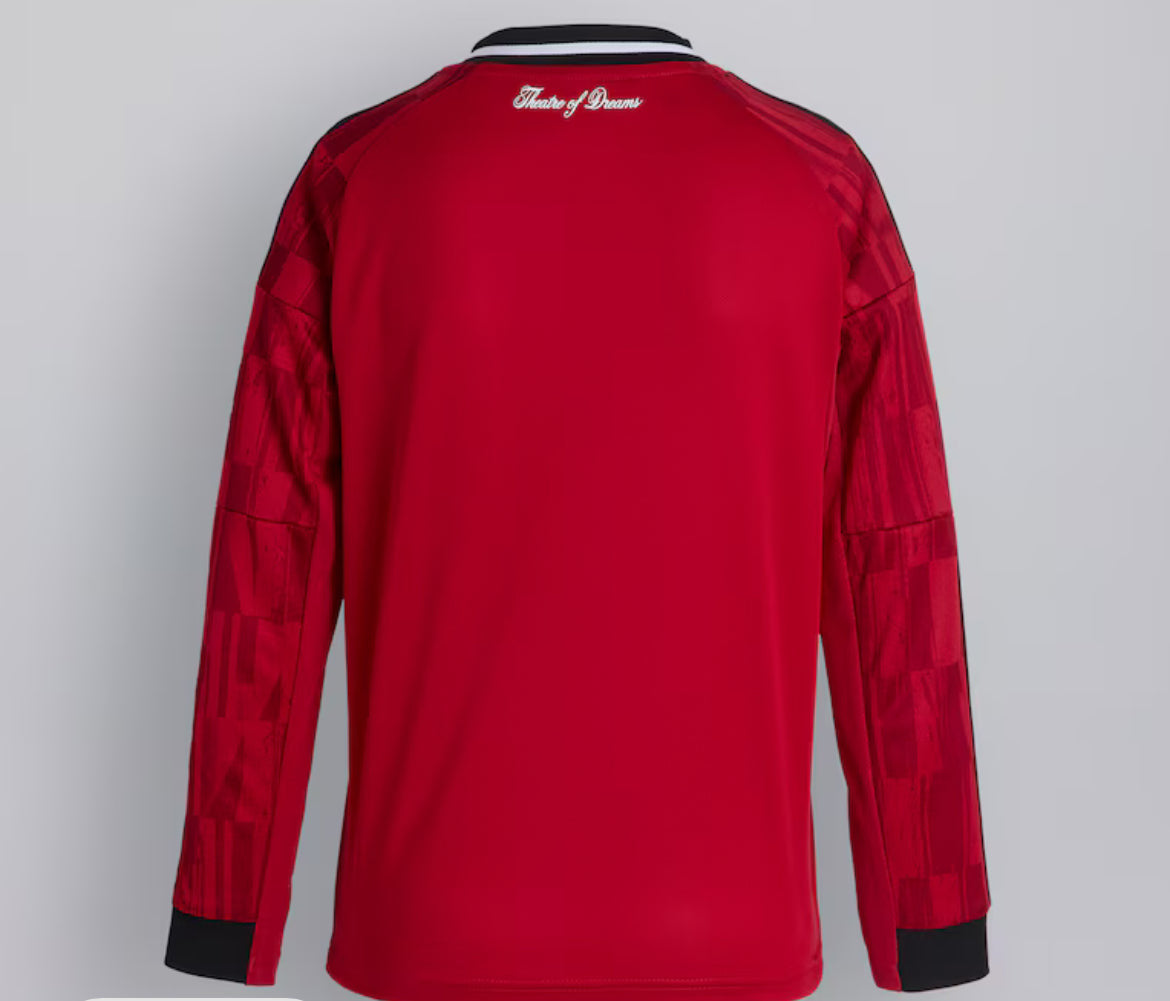 Manchester United Long Sleeves 25/26 Home Jersey
