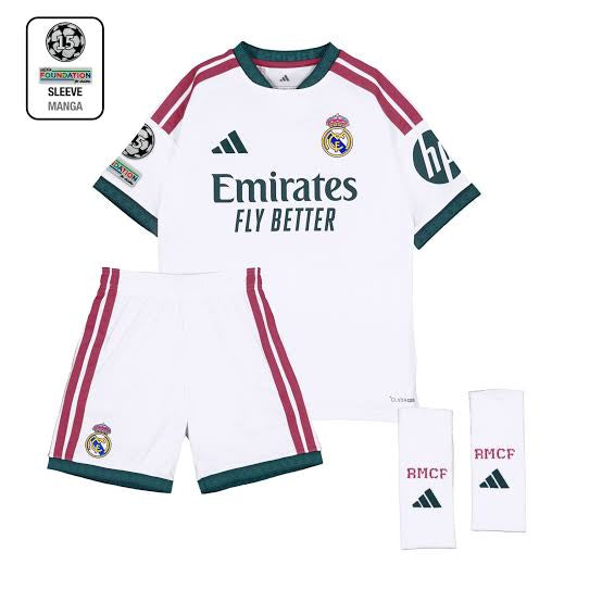 Real Madrid 26/27 Home Youth Full Kit