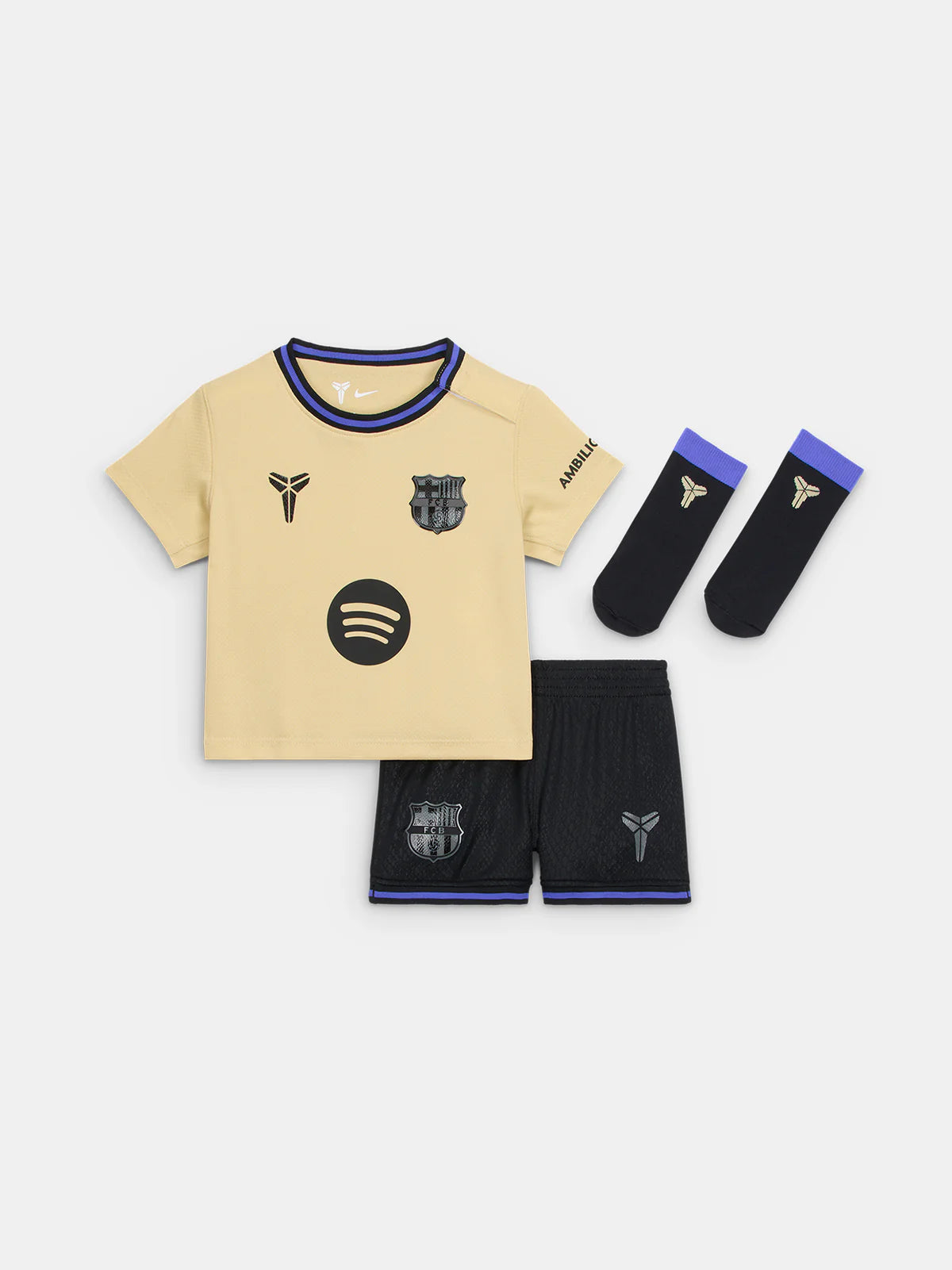 Barcelona x Kobe Bryant 25/26 Youth Away Full Kit
