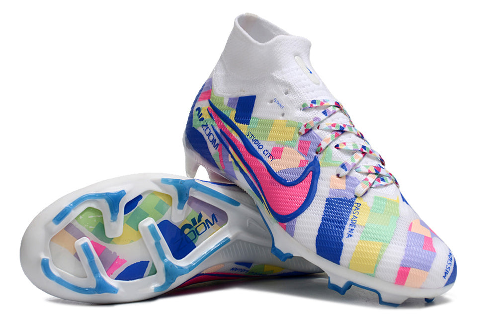 Air Zoom Mercurial Superfly IX Academy high-top Pink Swoosh