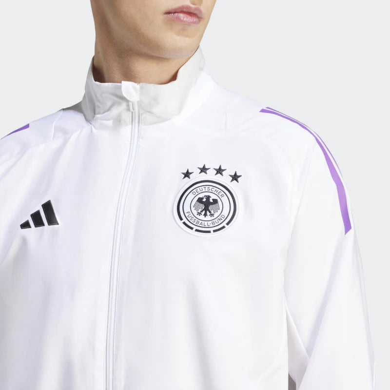 Germany Originals Full-Zip Track Top – Purple/White