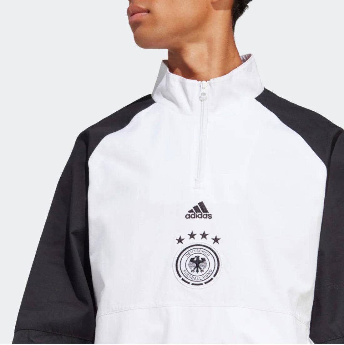 Germany 2022 Originals Half-Zip Track Top – White
