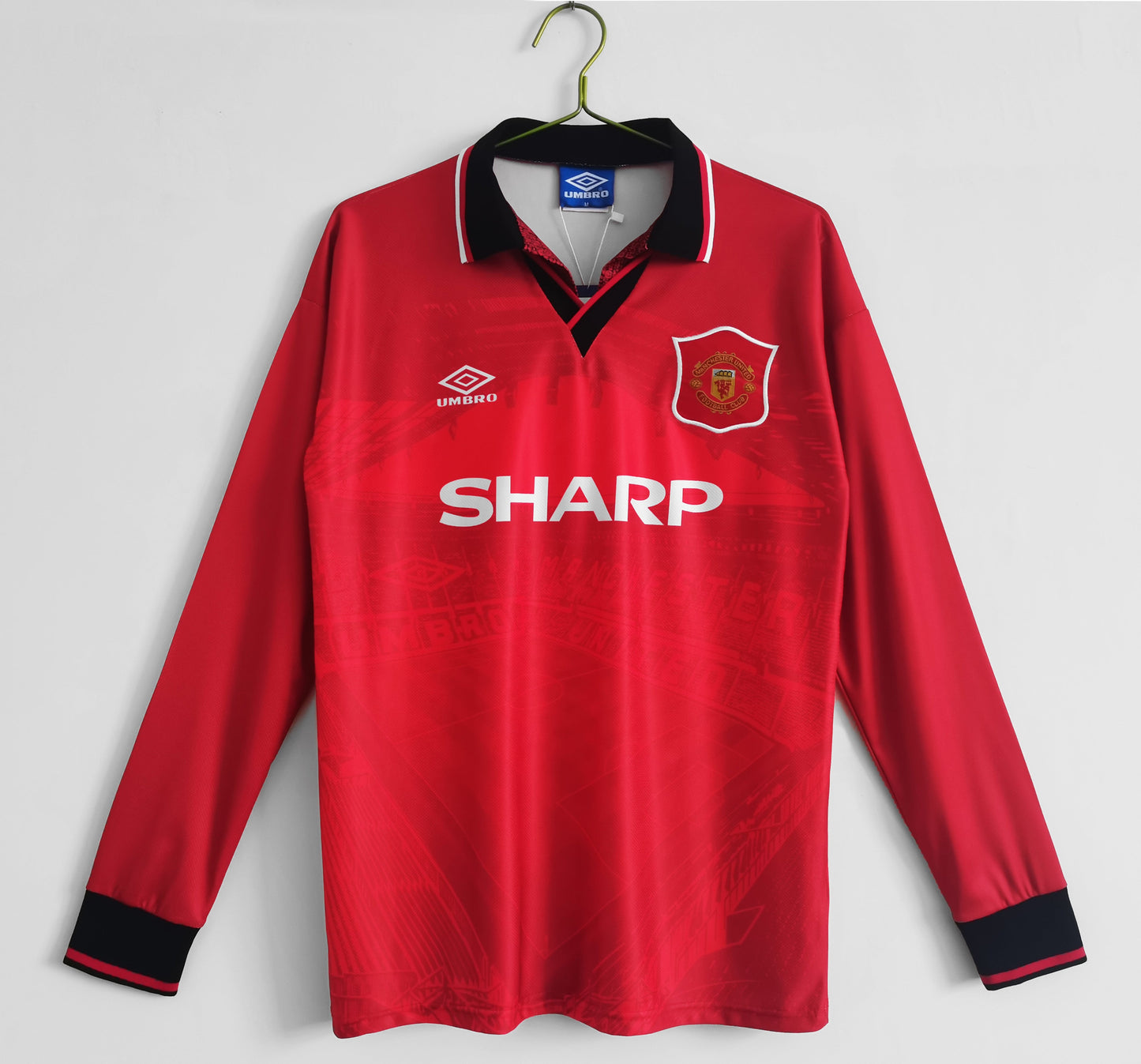 Manchester United Long Sleeves 94/96 Home Jersey