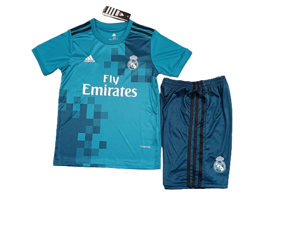 Real Madrid 17/18 Youth Third Full Kit