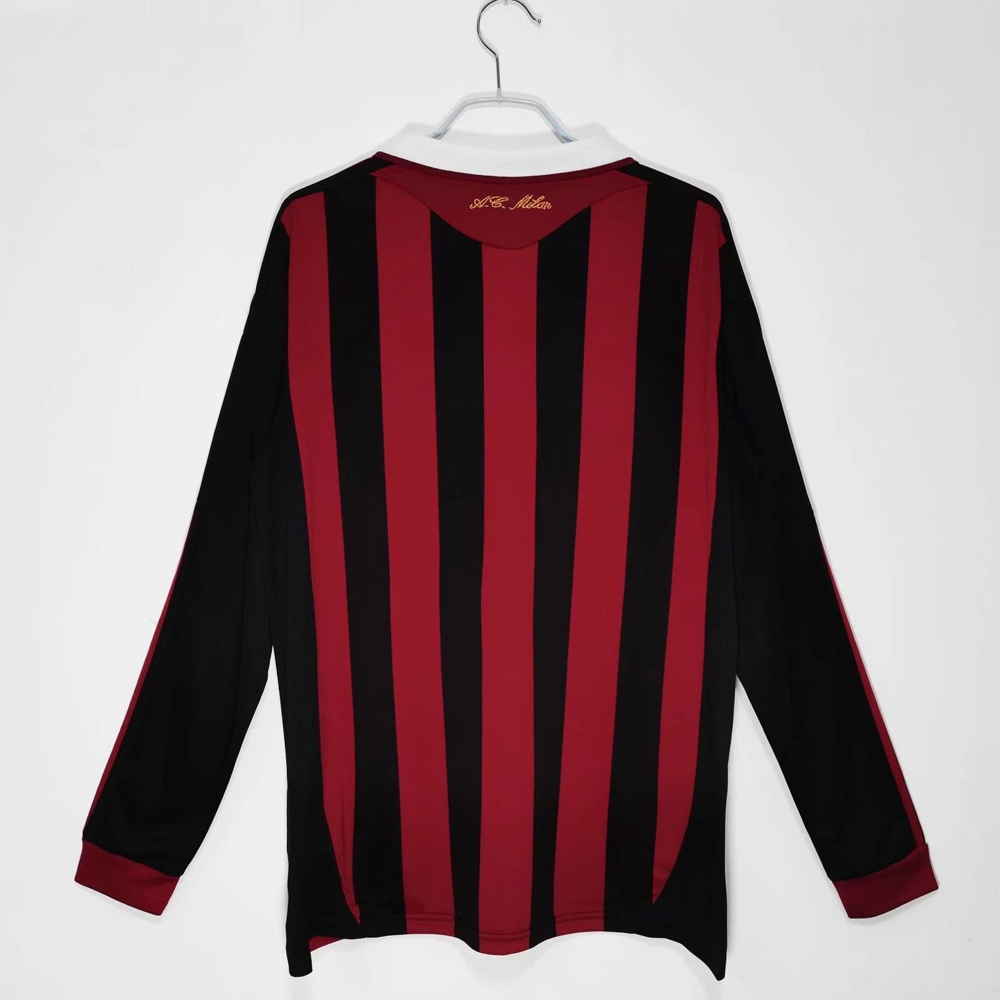 AC Milan 09/10 Long Sleeves Home Jersey