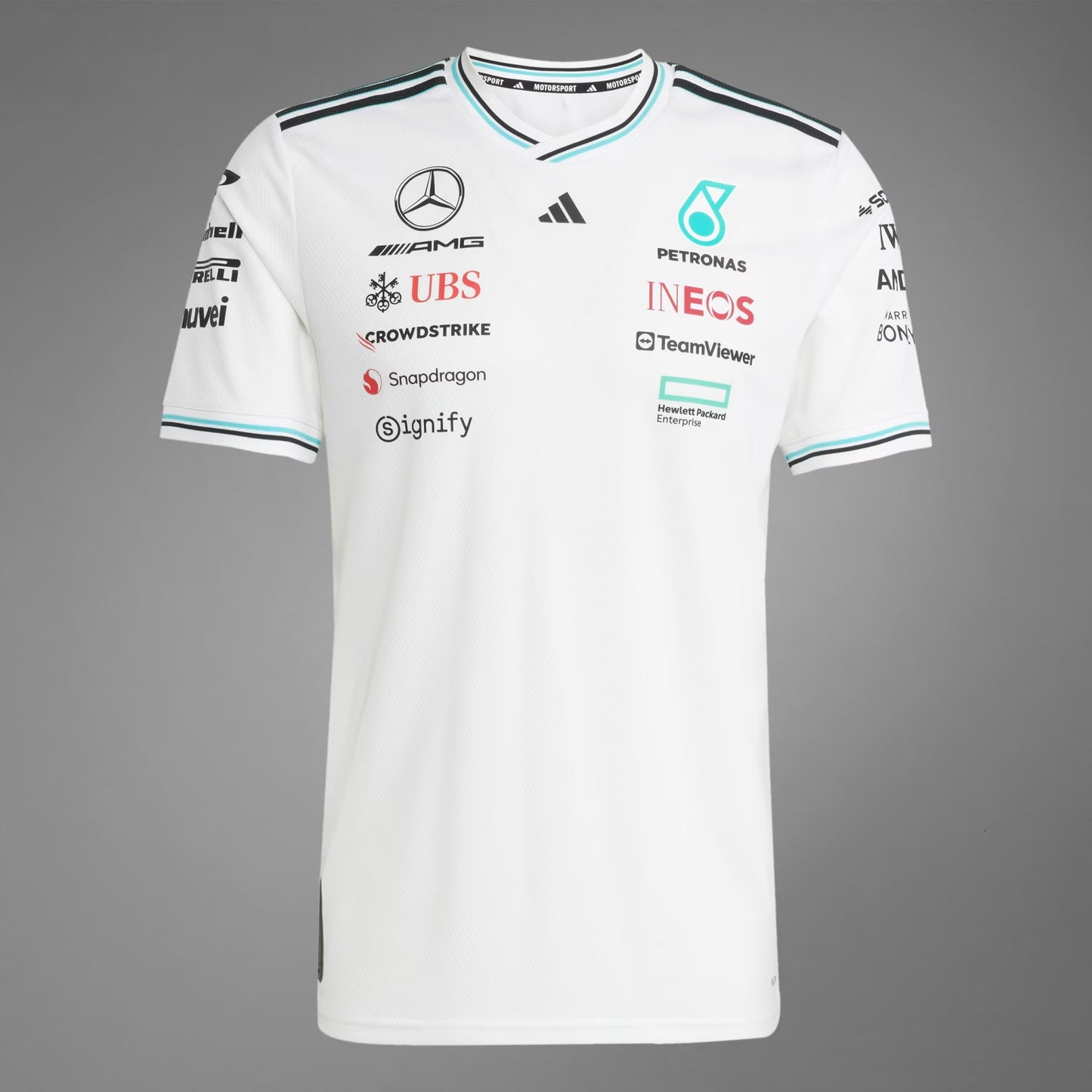 Pilot Mercedes-AMG Petronas Formula One Team T-shirt - White