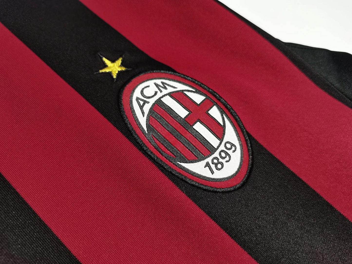 AC Milan 09/10 Long Sleeves Home Jersey