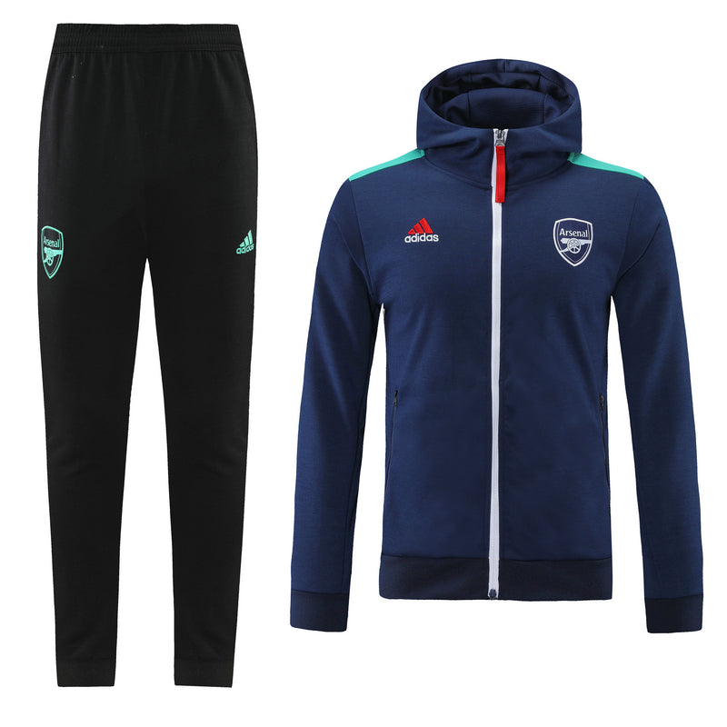 Arsenal 21/22 Hooded Full-Zip Tracksuit