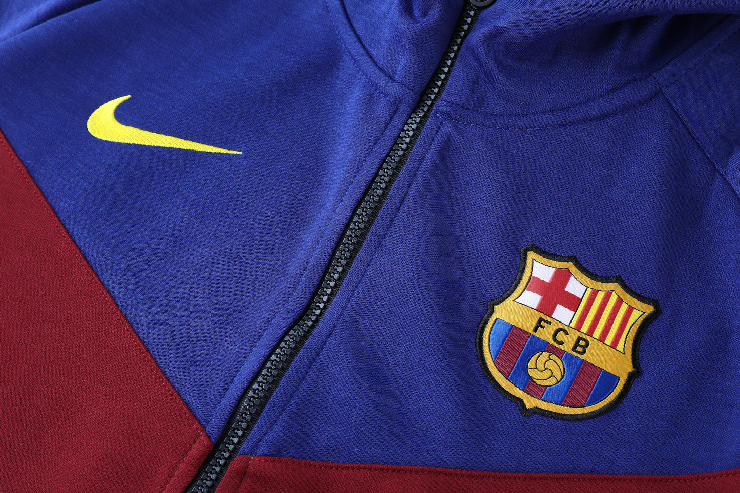 Barcelona 21/22 Full-Zip Hooded Tracksuit