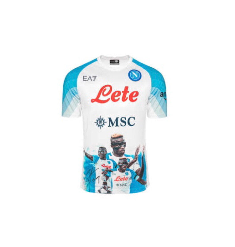 SSC Napoli Face Game Osimhen Match Shirt 2022/2023