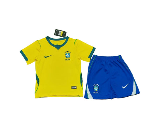 Brazil 2026 Home Youth Full Kit