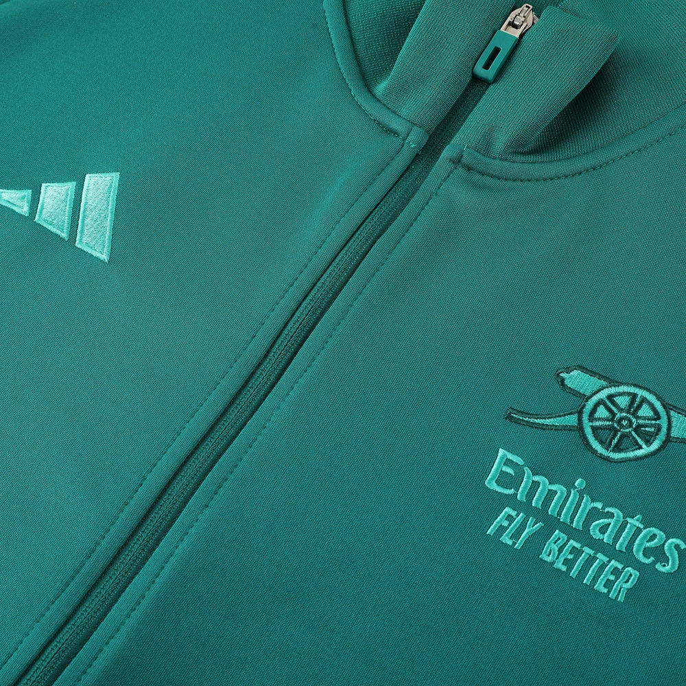 Arsenal 23/24 Full-Zip TrackSuit - Green