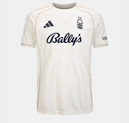 Nottingham Forest 25/26 Away Jersey - Sponsored