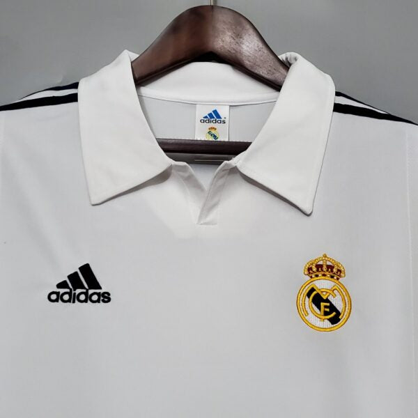 Real Madrid 01/02 Long Sleeves Home jersey