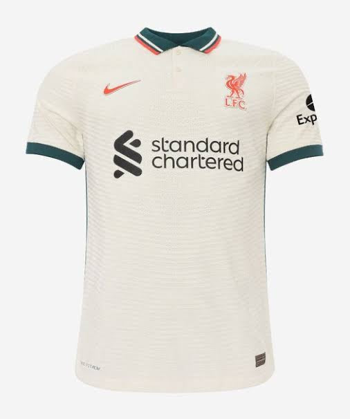 Liverpool 21/22 Away Jersey