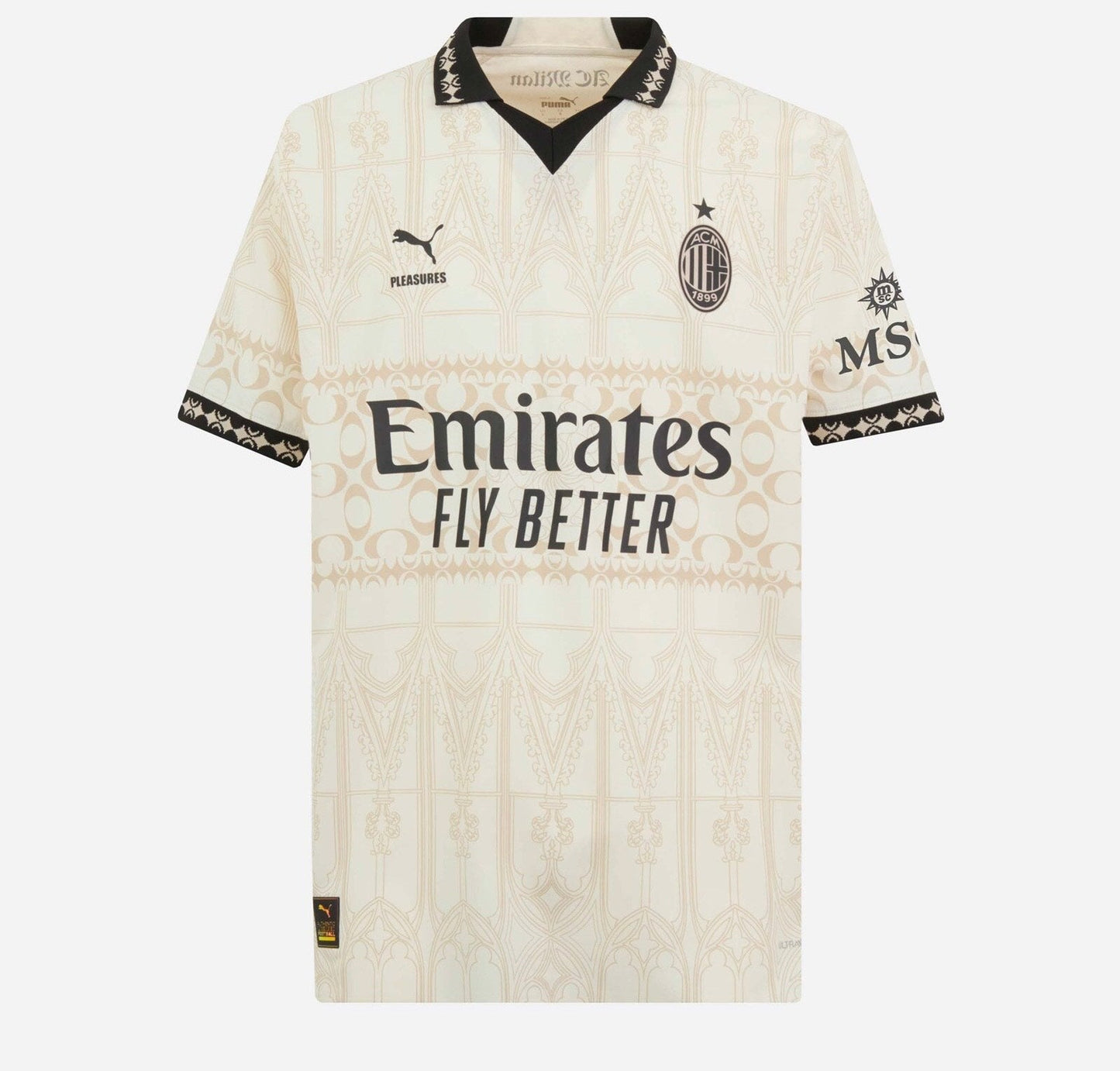 AC MILAN X PLEASURES 23/24 Fourth Jersey - Light Version