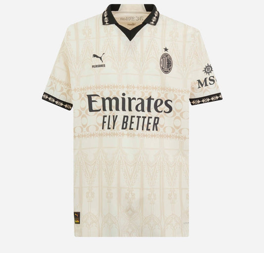 AC MILAN X PLEASURES 23/24 Fourth Jersey - Light Version