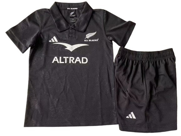 New Zealand All Blacks Youth 2023 Home Full Kit