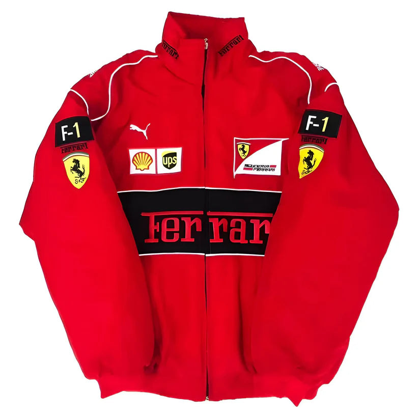 Ferrari Vintage F1 Jacket - Red