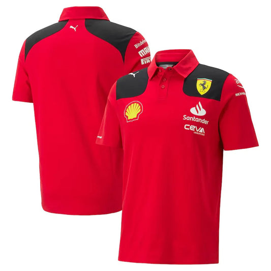 Scuderia Ferrari 2023 F1 Team Polo T-Shirt