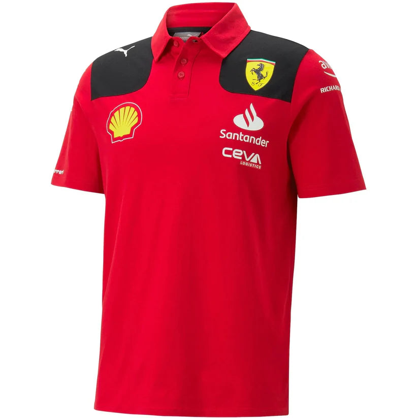 Scuderia Ferrari 2023 F1 Team Polo T-Shirt