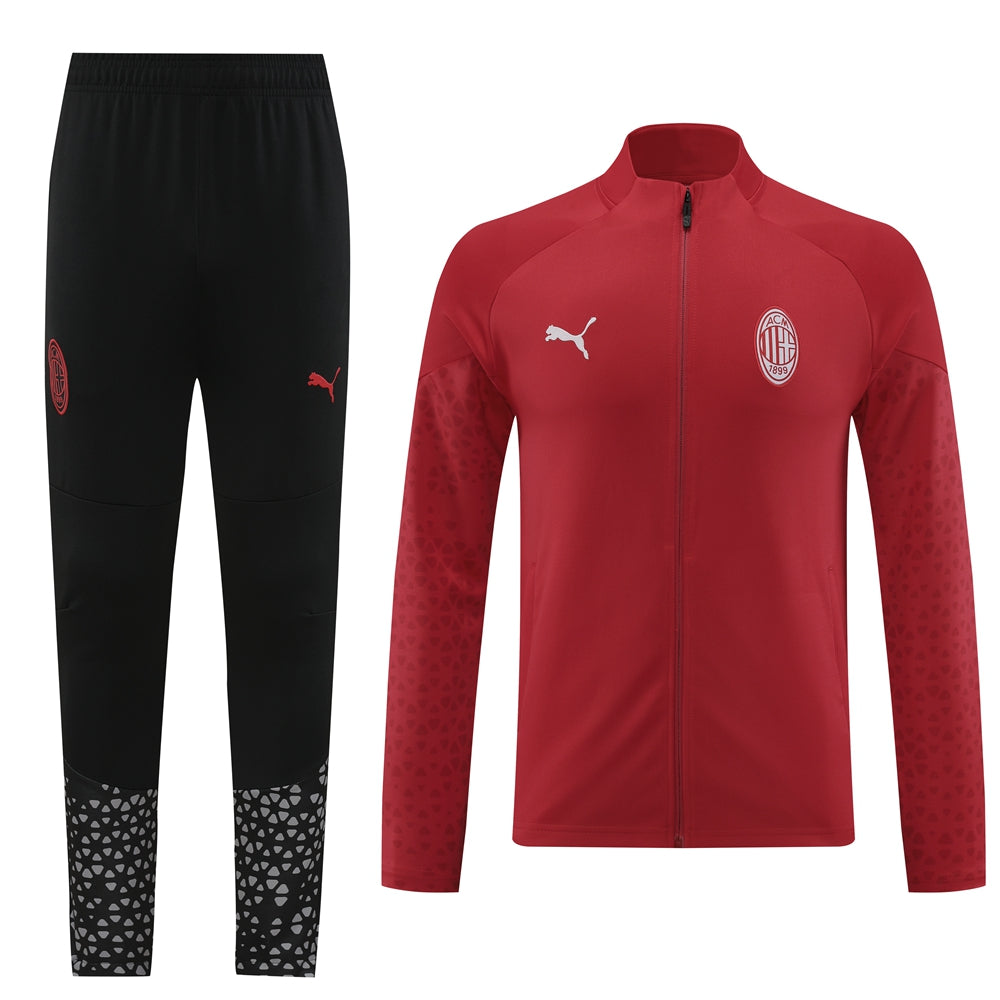 AC Milan 23/24 Full-Zip TrackSuit