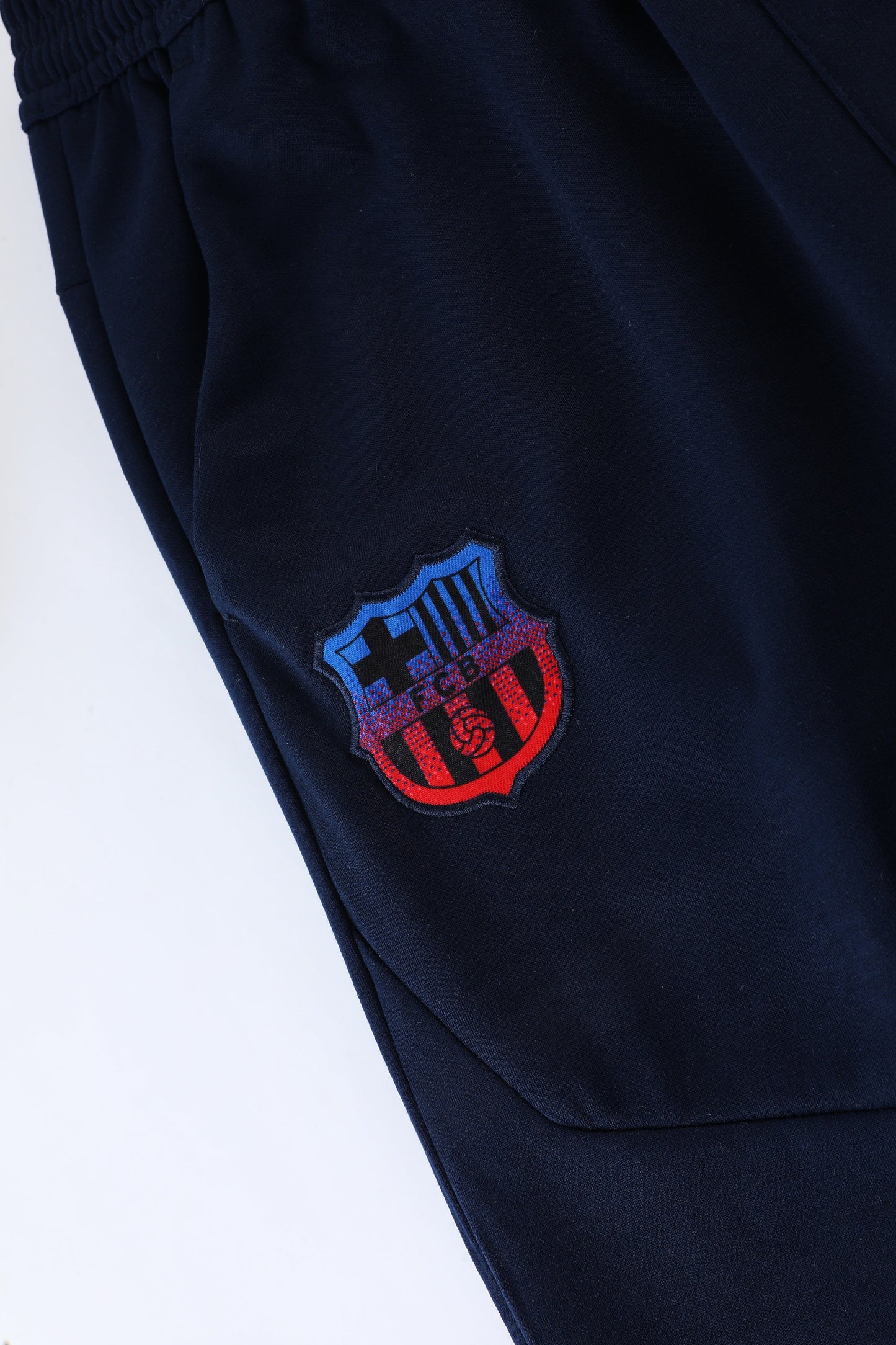 Barcelona 22/23 Hooded Full-Zip Tracksuit - Blue Navy