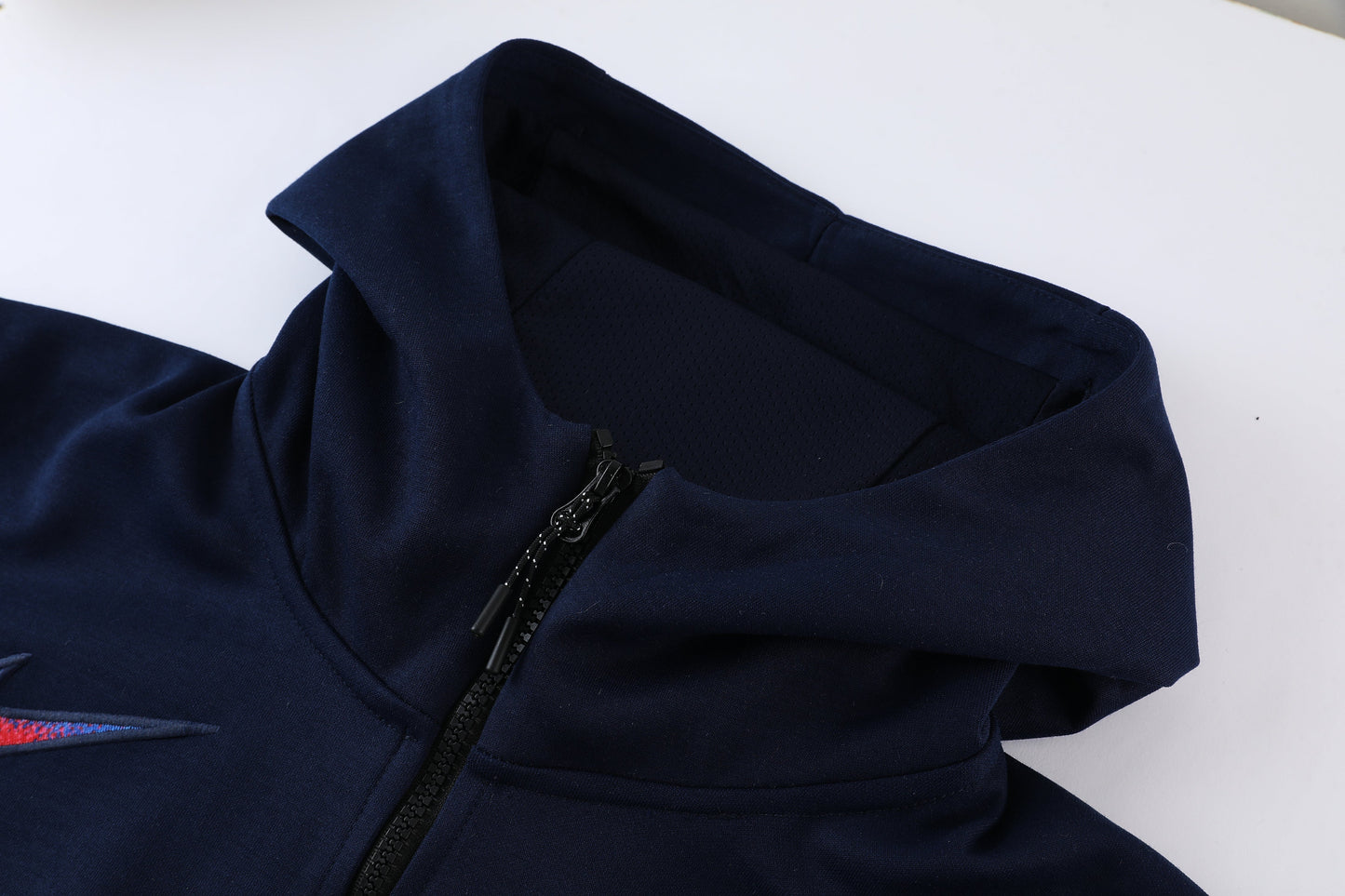 Barcelona 22/23 Hooded Full-Zip Tracksuit - Blue Navy