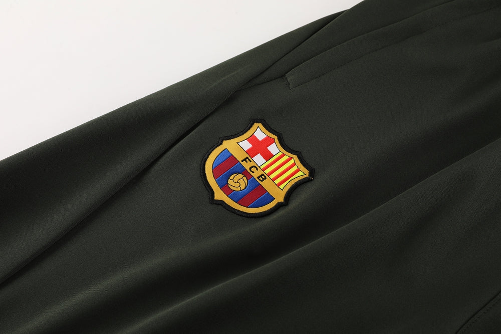 Barcelona 23/24 Half-Zip Tracksuit - Black