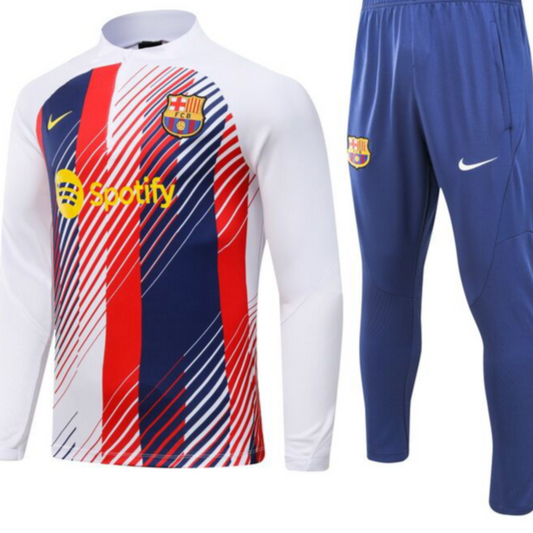 Barcelona 23/24 Half-Zip Youth TrackSuit