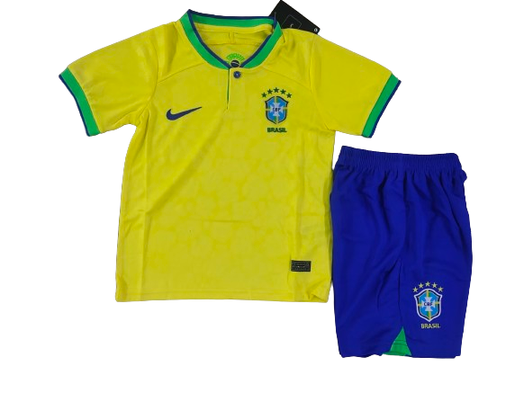 Brazil World Cup 22/23 Youth Home Full Kit