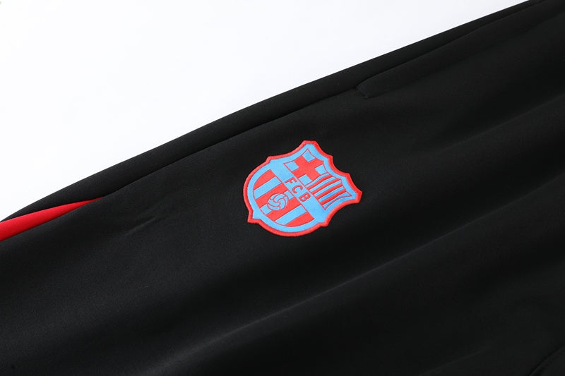 Barcelona 22/23 Full-Zip TrackSuit - Black