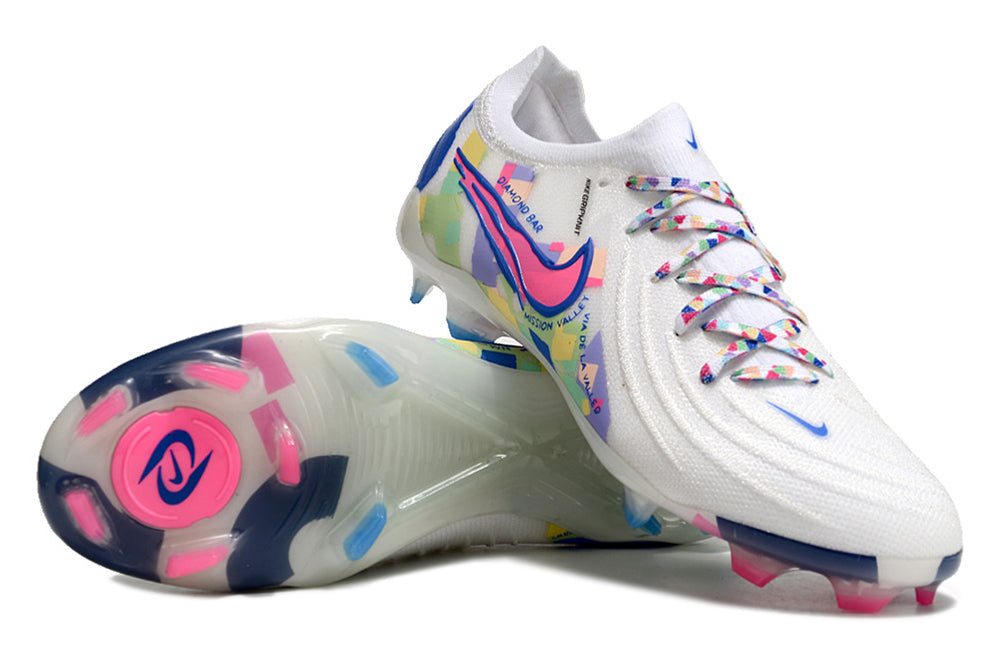 PHANTOM LUNA ELITE FG White/Pink Swoosh