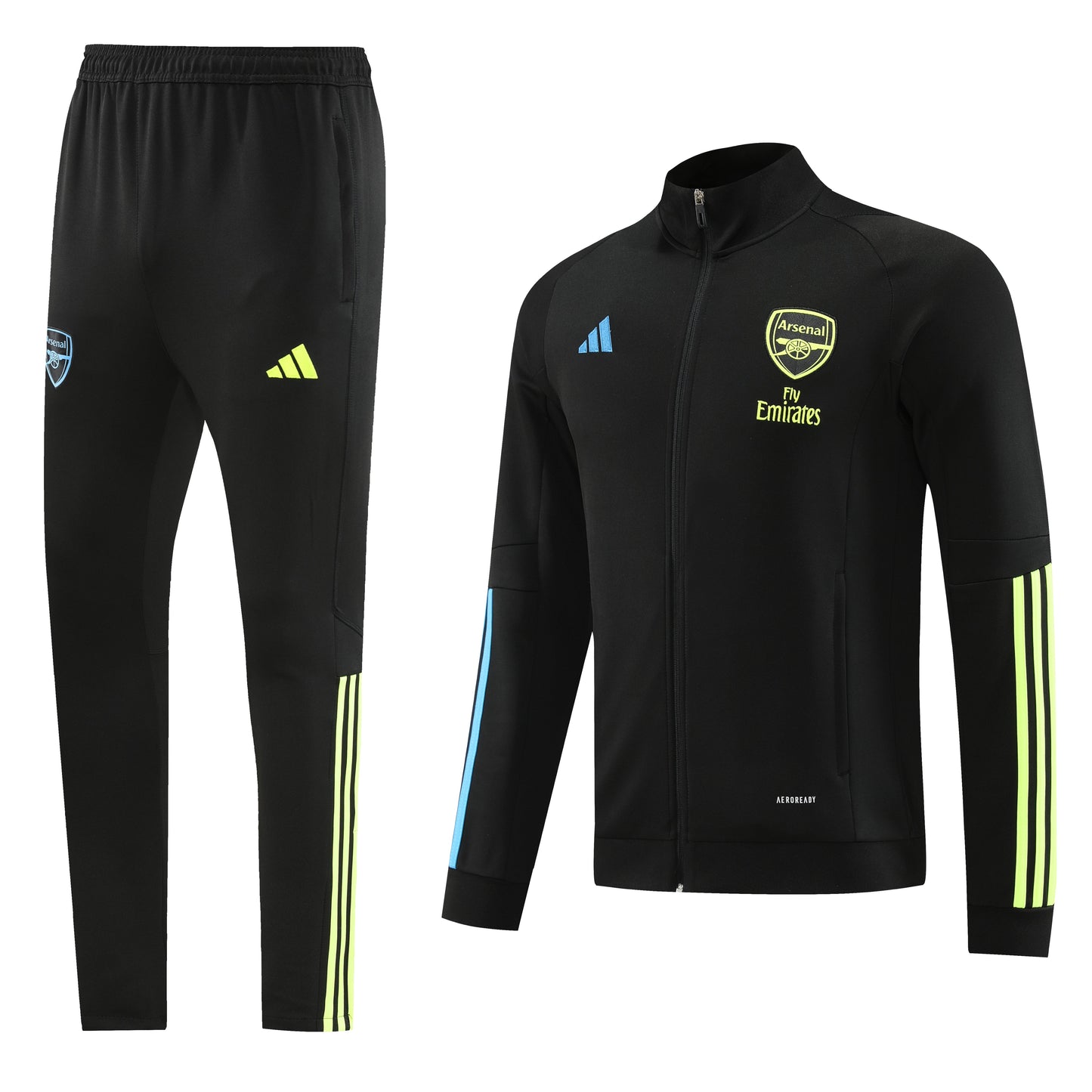 Arsenal 23/24 Full-Zip TrackSuit - Black