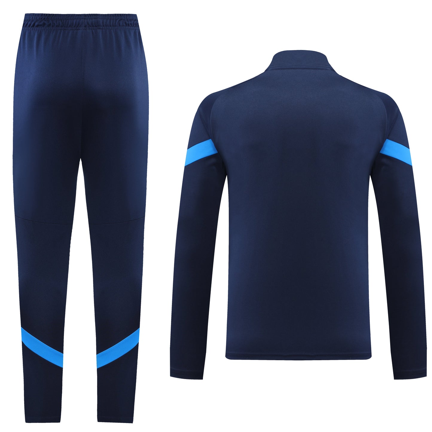 Italy 21/22 Half-Zip Youth TrackSuit - Blue