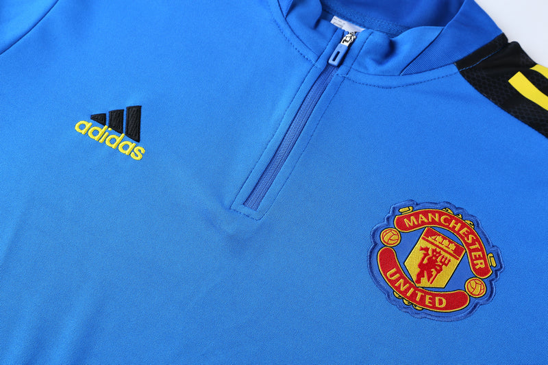 Manchester United 21/22 Half-Zip Tracksuit