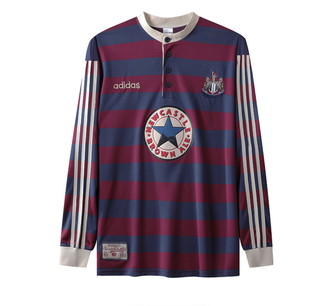 Newcastle United Long Sleeves 95/96 Away Jersey