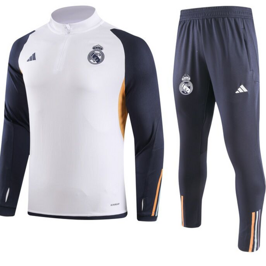 Real Madrid 23/24 Half-Zip Youth TrackSuit