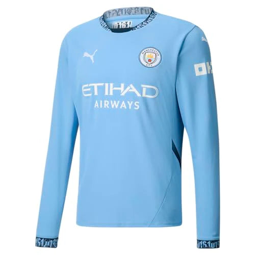 Manchester City 24/25 Long Sleeves Home Jersey